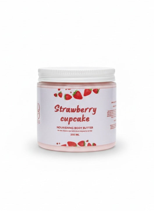 Body butter - Strawberry cupcake