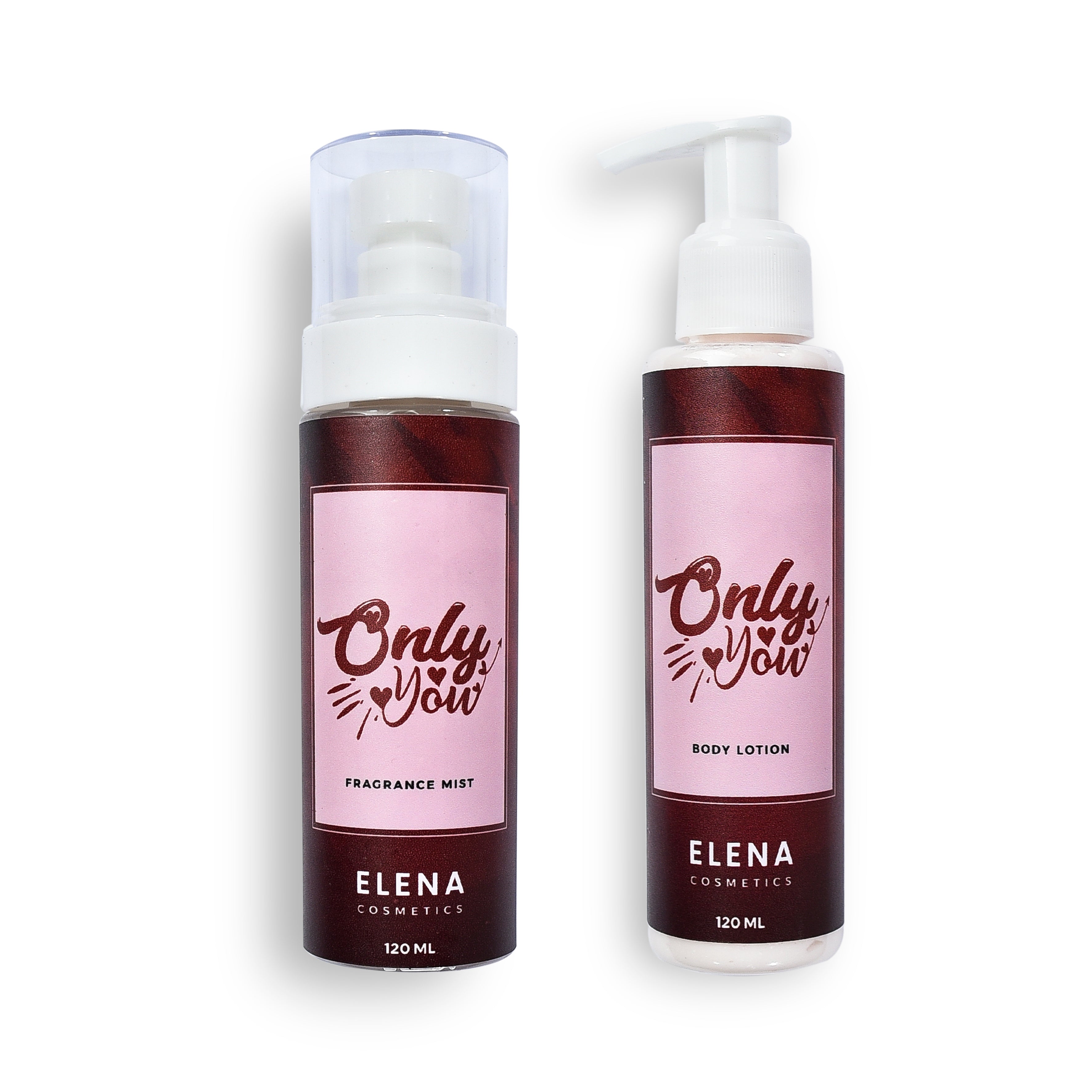 Only You Mist & Lotion Bundle - Creamy & Moisturizing by Elena Cosmetics