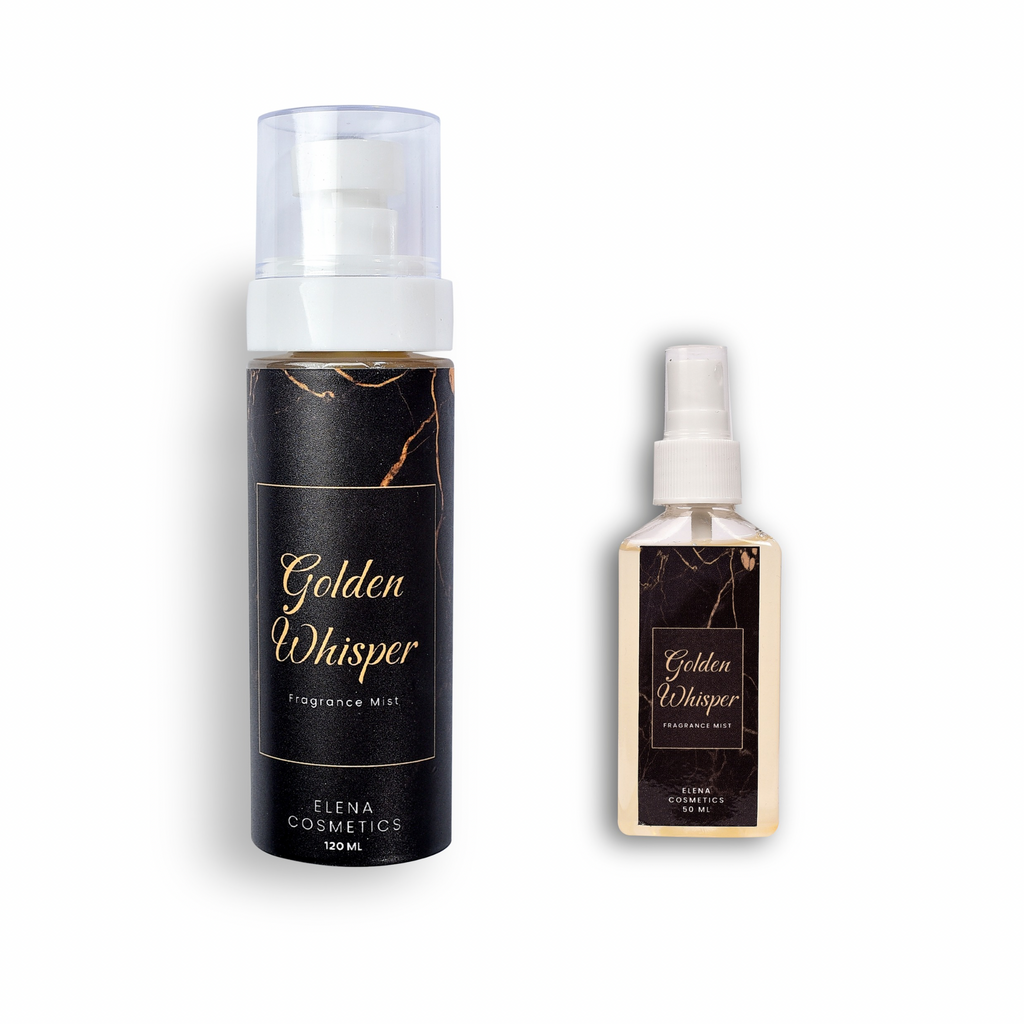 Golden Whisper Body Mist - 120ml & 50ml by Elena Cosmetics