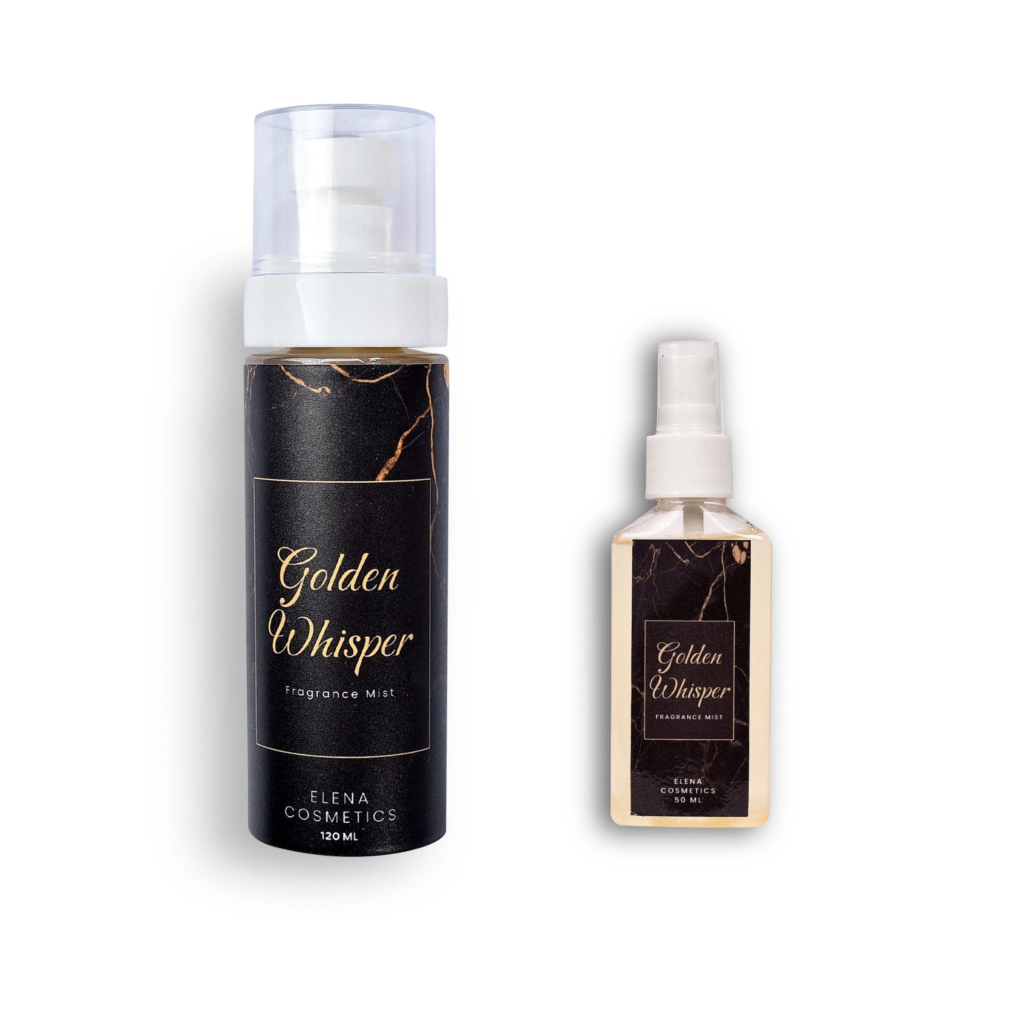 Golden Whisper Body Mist - 120ml & 50ml by Elena Cosmetics