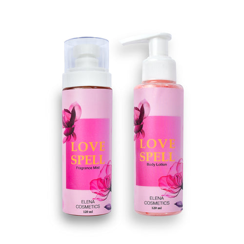 Love Spell Mist & Lotion Bundle - Sweet & Hydrating by Elena Cosmetics