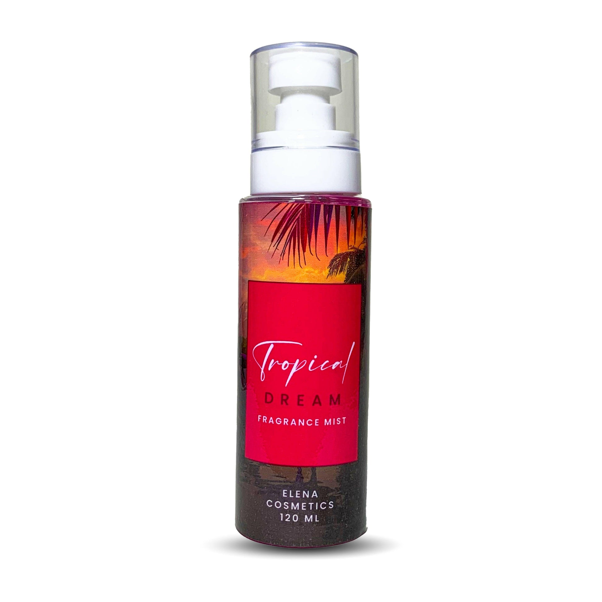 Tropical Dream Body Mist 120ml - Invigorating Scent by Elena Cosmetics