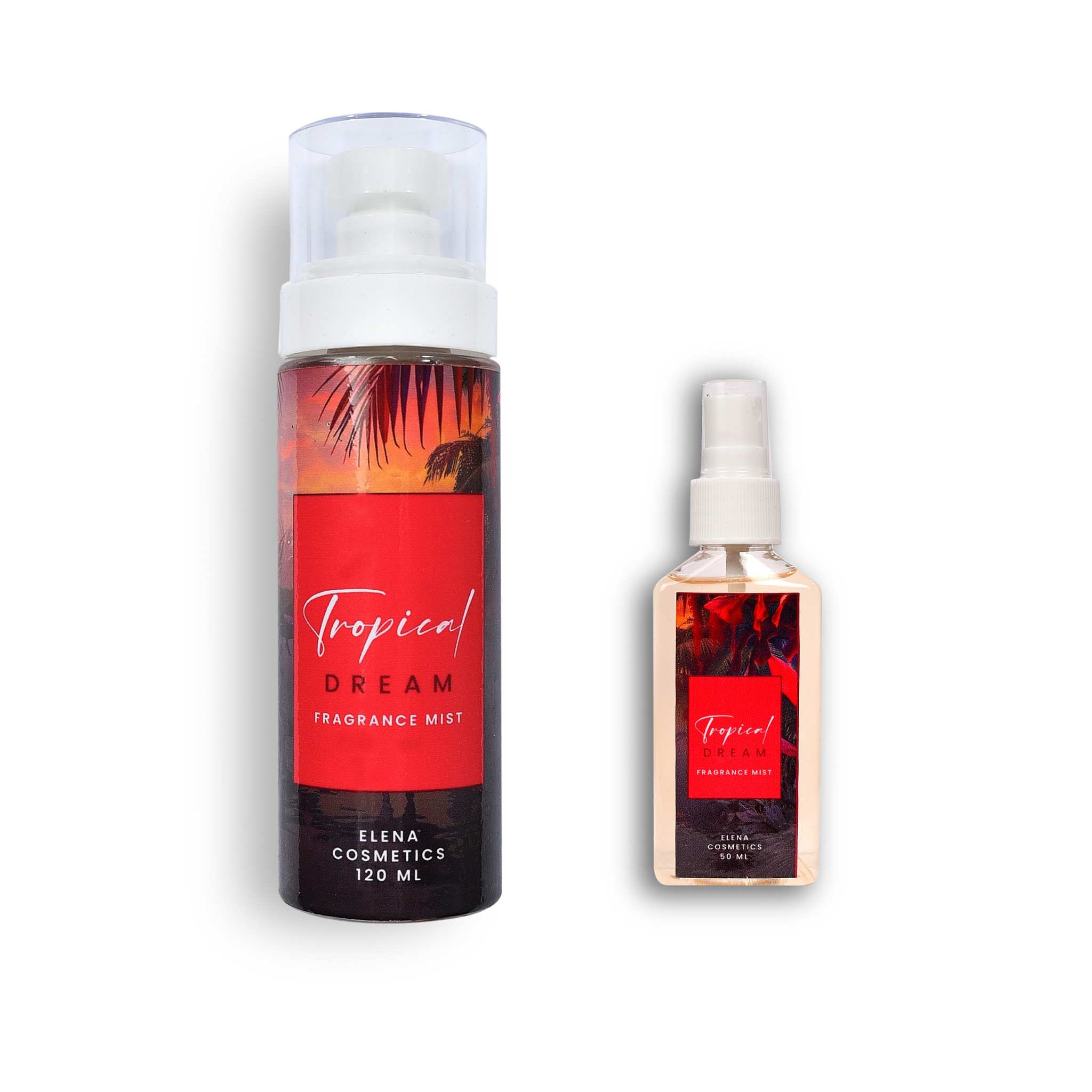 Tropical Dream Body Mist - 120ml & 50ml by Elena Cosmetics